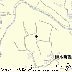 熊本県熊本市北区植木町轟周辺の地図