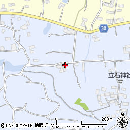 熊本県熊本市北区改寄町719-1周辺の地図