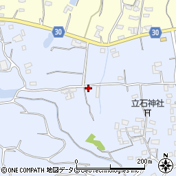 熊本県熊本市北区改寄町721周辺の地図