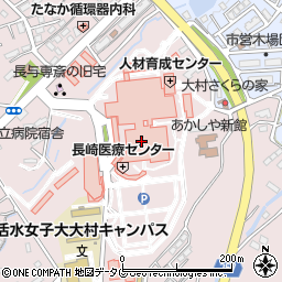 ファミリーマート長崎医療センター店周辺の地図