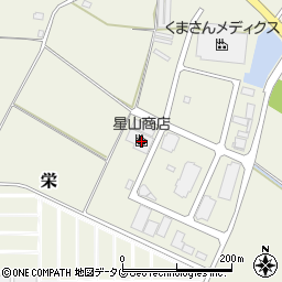 熊本県合志市栄3415-39周辺の地図