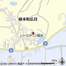 熊本県熊本市北区植木町広住178-37周辺の地図