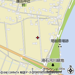 熊本県玉名市滑石2151周辺の地図