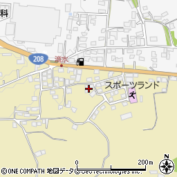 熊本県熊本市北区植木町滴水514周辺の地図