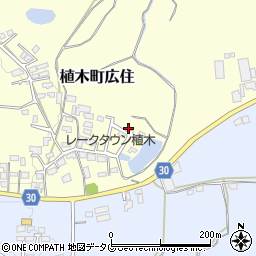 熊本県熊本市北区植木町広住178-36周辺の地図