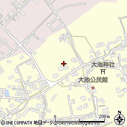 熊本県合志市御代志1258-1周辺の地図