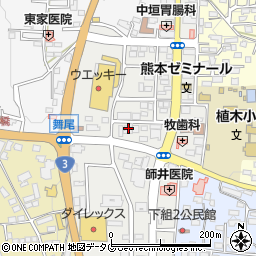 熊本県熊本市北区植木町植木526周辺の地図