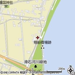 熊本県玉名市滑石2246周辺の地図
