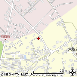 熊本県合志市御代志1329-14周辺の地図