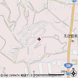 長崎県長崎市琴海戸根町1263-3周辺の地図