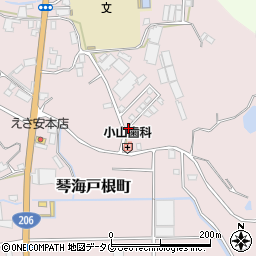 長崎県長崎市琴海戸根町2694-7周辺の地図