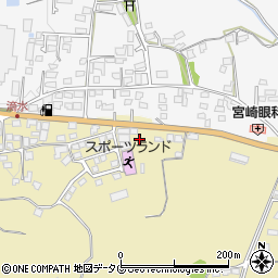 熊本県熊本市北区植木町滴水490周辺の地図