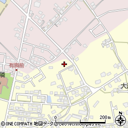 熊本県合志市御代志1329-6周辺の地図