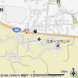 熊本県熊本市北区植木町滴水498周辺の地図