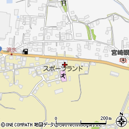熊本県熊本市北区植木町滴水489周辺の地図