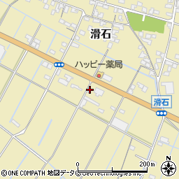 熊本県玉名市滑石2542周辺の地図