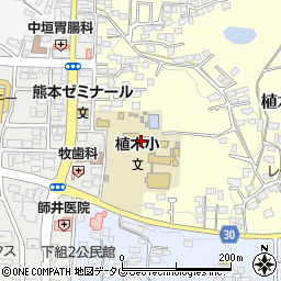 熊本県熊本市北区植木町広住1周辺の地図