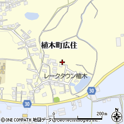 熊本県熊本市北区植木町広住178-33周辺の地図