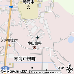 長崎県長崎市琴海戸根町2694-39周辺の地図
