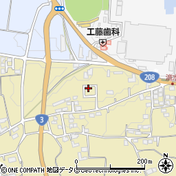 熊本県熊本市北区植木町滴水1048周辺の地図