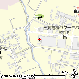 熊本県合志市御代志1037-1周辺の地図