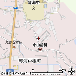 長崎県長崎市琴海戸根町2694-4周辺の地図