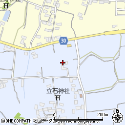 熊本県熊本市北区改寄町1756周辺の地図
