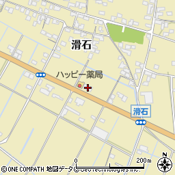 熊本県玉名市滑石2540-3周辺の地図