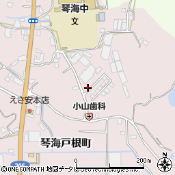 長崎県長崎市琴海戸根町2694-20周辺の地図