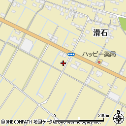 熊本県玉名市滑石2608周辺の地図