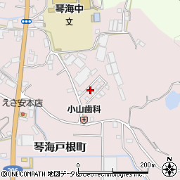 長崎県長崎市琴海戸根町2694-31周辺の地図