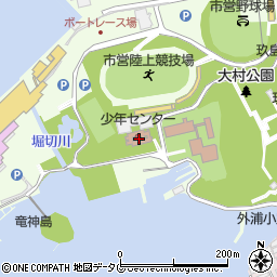 大村市教育の館周辺の地図
