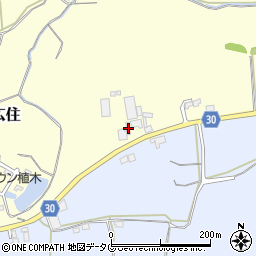 熊本県熊本市北区植木町広住287周辺の地図
