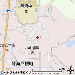 長崎県長崎市琴海戸根町2694-33周辺の地図