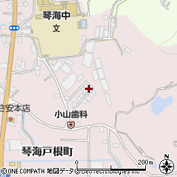 長崎県長崎市琴海戸根町2694-35周辺の地図