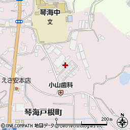長崎県長崎市琴海戸根町2694-22周辺の地図