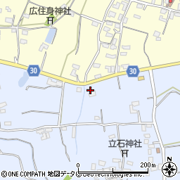 熊本県熊本市北区改寄町1772周辺の地図