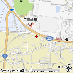 熊本県熊本市北区植木町滴水1042周辺の地図