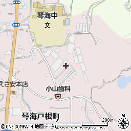 長崎県長崎市琴海戸根町2694-23周辺の地図