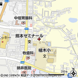 熊本県熊本市北区植木町広住51周辺の地図