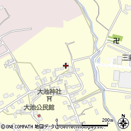 熊本県合志市御代志1170-1周辺の地図