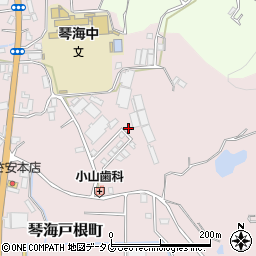 長崎県長崎市琴海戸根町2694-26周辺の地図