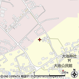 熊本県合志市御代志1320-21周辺の地図