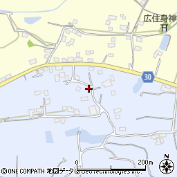 熊本県熊本市北区改寄町1849周辺の地図