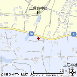 熊本県熊本市北区改寄町1800周辺の地図