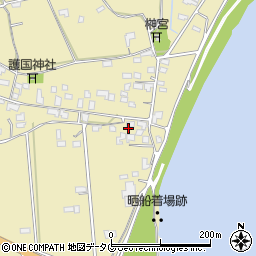 熊本県玉名市滑石2218周辺の地図