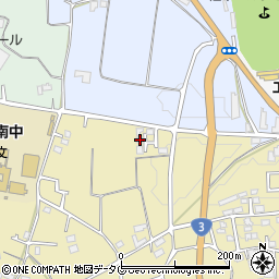 熊本県熊本市北区植木町滴水1076周辺の地図