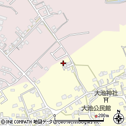 熊本県合志市御代志1320-12周辺の地図