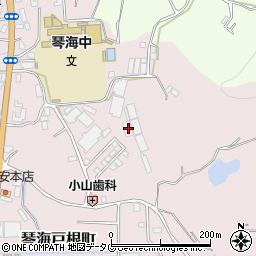 長崎県長崎市琴海戸根町1051周辺の地図