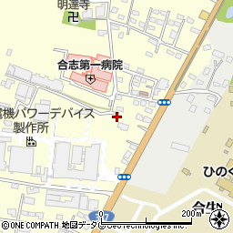 熊本県合志市御代志842周辺の地図